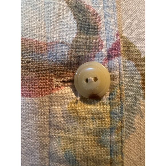 Coldwater Creek Linen Blend Floral Jacket‎ – Petite M - Picture 8 of 9